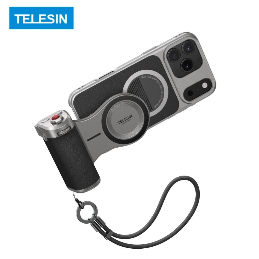 TELESIN iPhone17 Pro Max マグネット カメラグリップ 冷却ケース