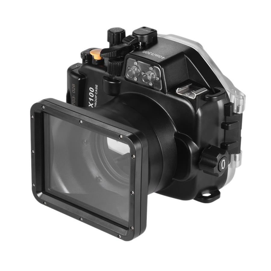 Panasonic Lumix LX100 対応 40m防水 カメラ 水中 ハウジングケース