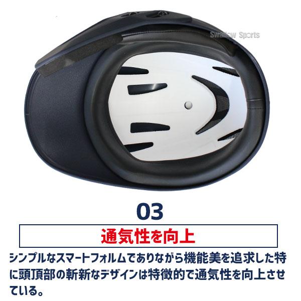 ゼット（ZETT） 野球 スワロー限定 つや消し ヘルメット フェイス