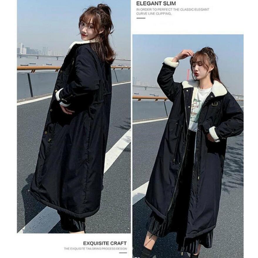 ボアコート レディース 中綿コート 冬 ロングコート モッズコート 裏