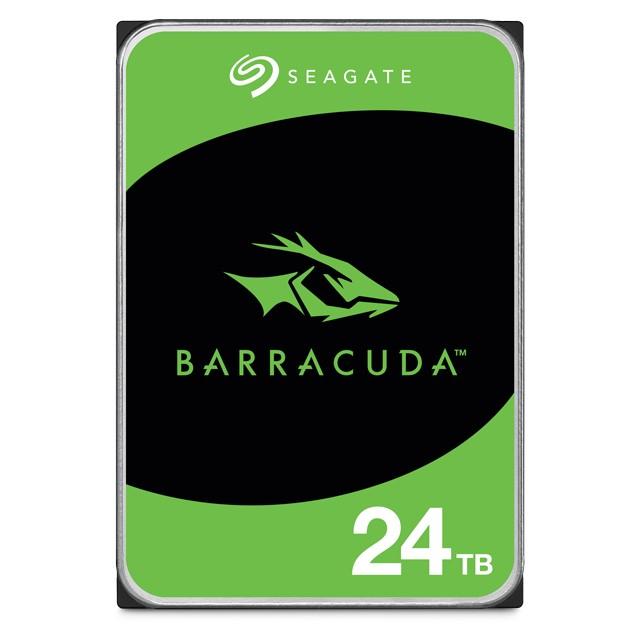 Seagate（シーゲイト） BarraCuda 3.5インチ 24TB 内蔵 ハードディスク