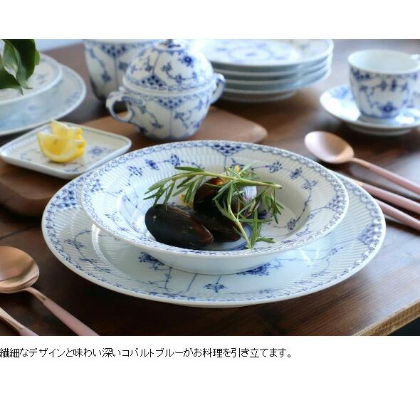 ブルーフルーテッド ロイヤルコペンハーゲン ハーフレース ティー