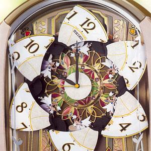 SEIKO（セイコー） SEIKOセイコー電波からくり掛け時計ウェーブ