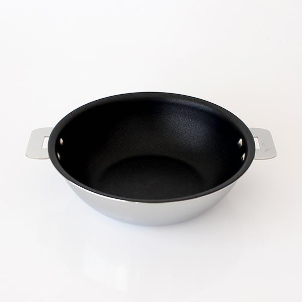 CRISTEL（クリステル） 鍋 ノンスティック 中華鍋 20cm ふた・ハンドル