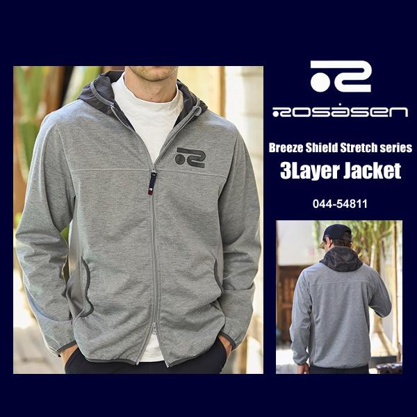 Rosasen（ロサーセン） ゴルフウェア メンズ フーディー 長袖 高機能