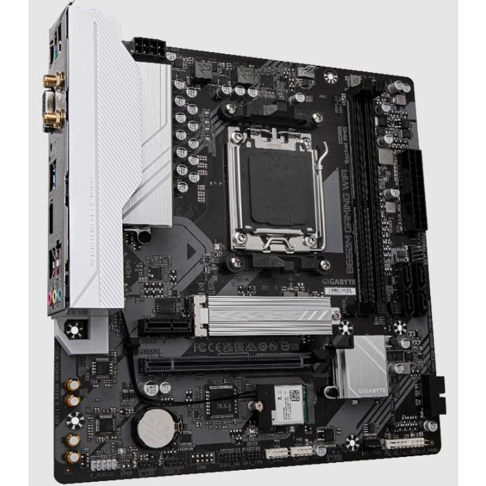 GIGABYTE B650M GAMING WIFI AMD AM5 DDR5 PCIe 4.0 x4 M.2 SSD MATX