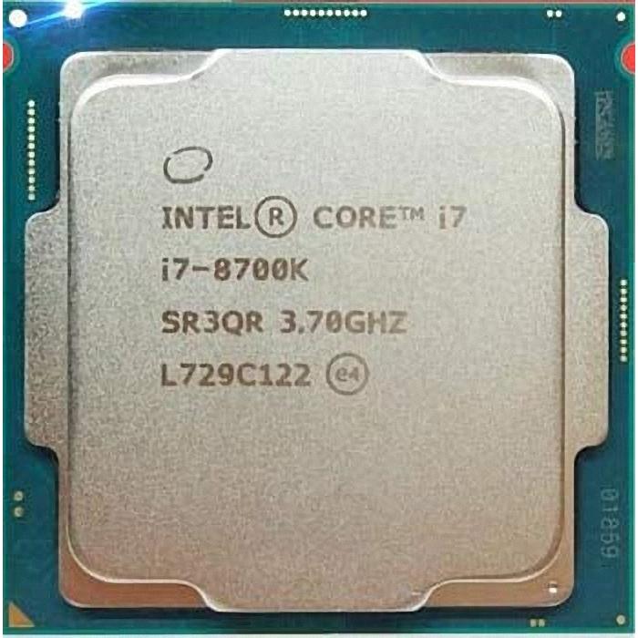Intel Core i7-8700k SR3QR 6C 3.7GHz 12MB 95W LGA 1151 : パワー