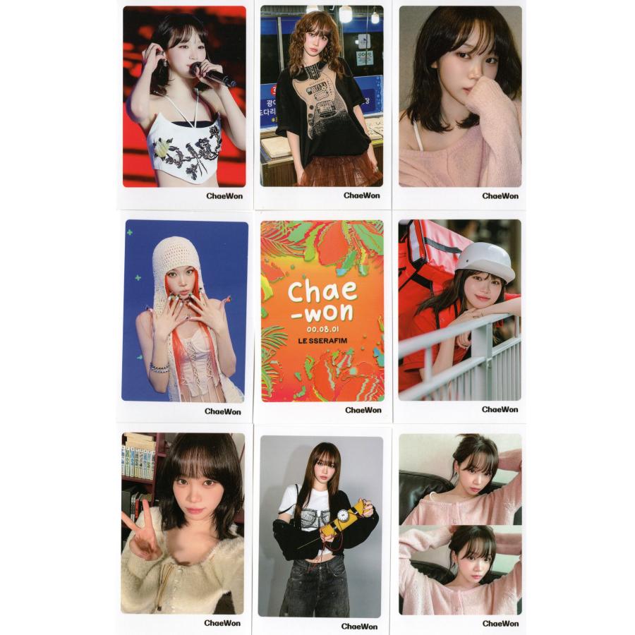 LE SSERAFIM ルセラフィム チェウォン グッズ フォトメッセージカード