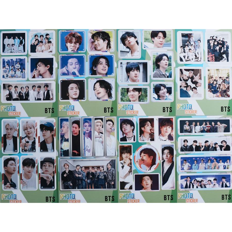 BTS グッズ ステッカーセット 87枚入 フォトステッカー/ シールセット