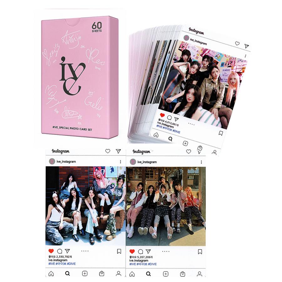 IVE アイブ グッズ スペシャルフォトカードセット 60枚 トレカ カード