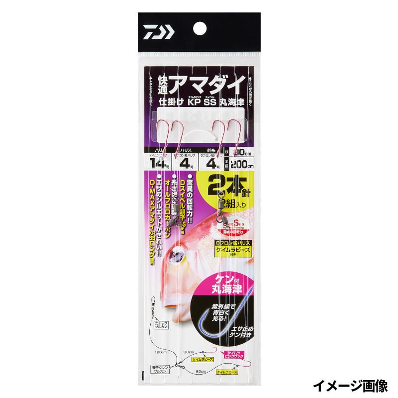 DAIWA（ダイワ） 快適アマダイ仕掛 KP SS 丸海津 針14号-ハリス4号