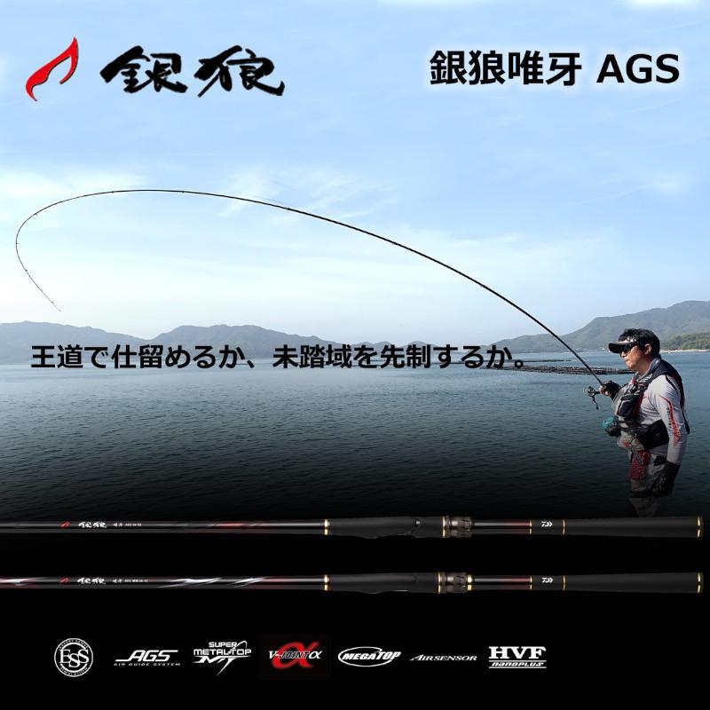 ダイワ 磯竿 銀狼唯牙 AGS 06-53・Q 23年モデル : 釣具のポイント