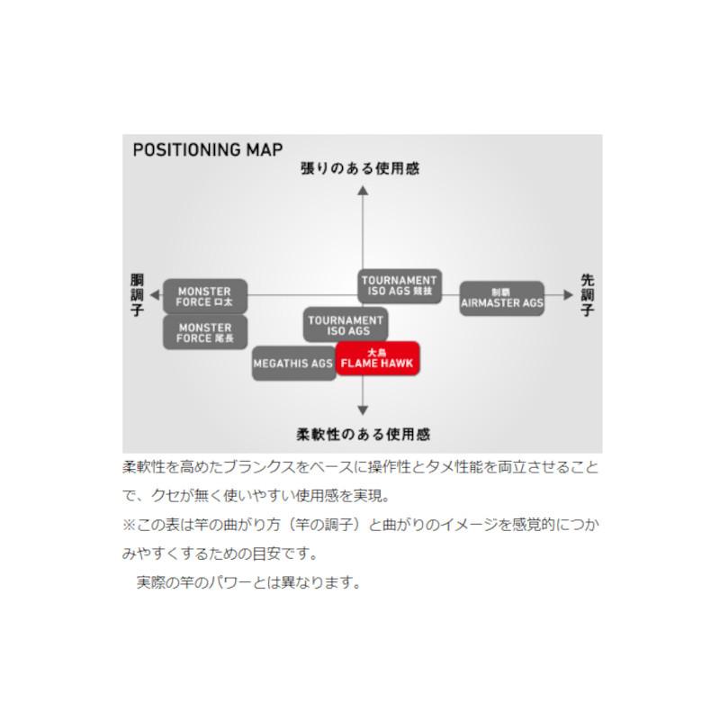 ダイワ 磯竿 大島 フレイムホーク 1.75号-53 [22年モデル] : 釣具の