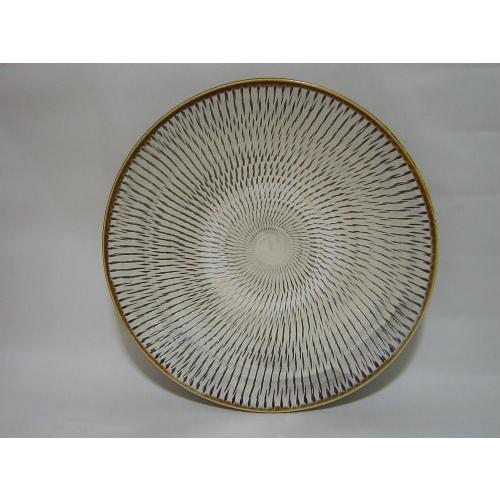 小鹿田焼＊飛び鉋＊9寸皿／27cm : Porch Drop ヤフー店 - 通販 - Yahoo