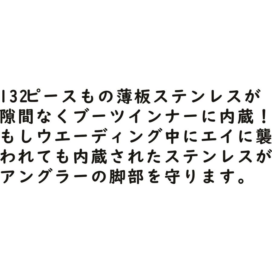 ステンレス内蔵エイガード サスケレイズ 2Lサイズ（27-28cm）SUS-K