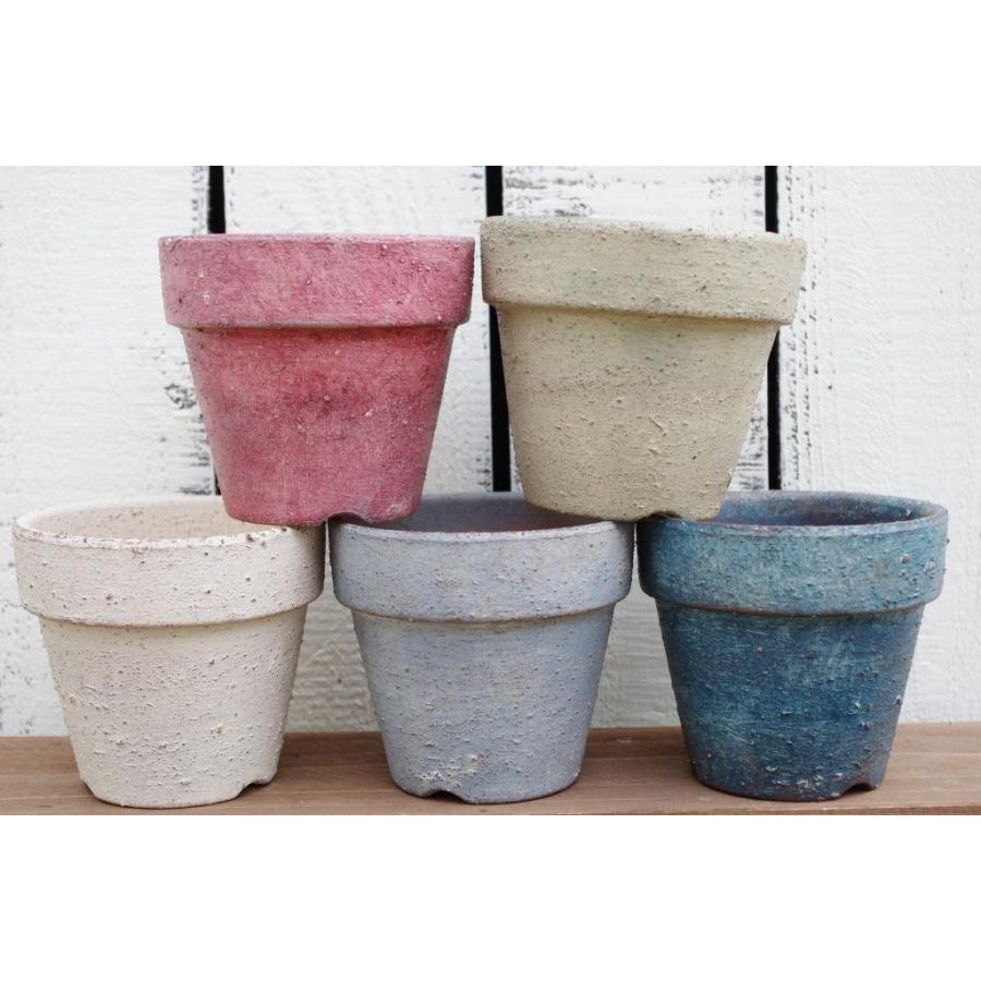 ハンドメイド 多肉植物寄せ植えに リメイク鉢 全5色セット