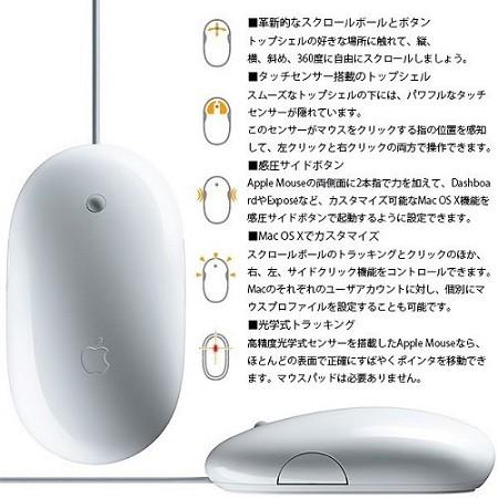 Apple 未使用 Apple USBマウス/Mouse A1152/MB112J/B 生産終了100%純正
