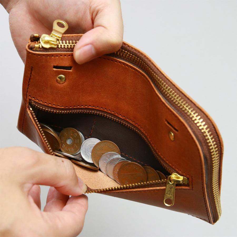 AGILITY（アジリティ） 長財布 L字 スマホが入る 大容量 6.7インチ 2台