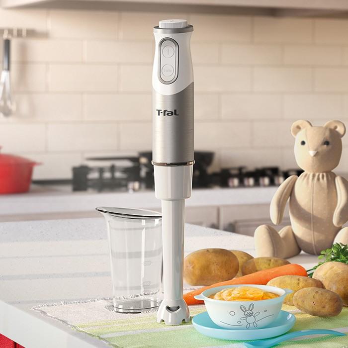 T-fal（ティファール） ハンドブレンダー ベビー スノーホワイト 送料