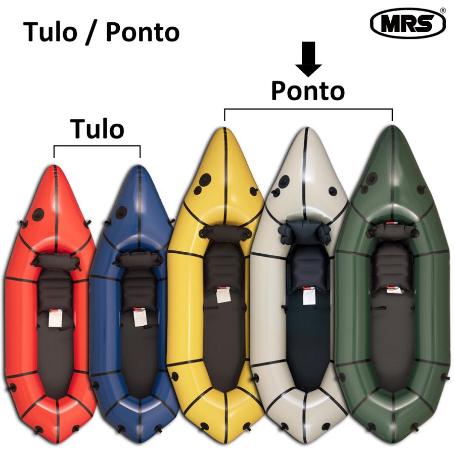 パックラフト MRS インフレータブルボート 超軽量 Ponto ポント 一人用