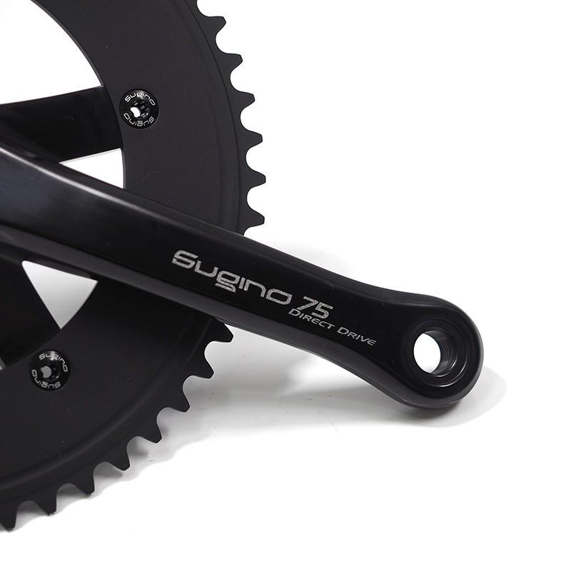 SUGINO（スギノ） 75 DD2 Direct Drive Crankset (Black , 51-54T