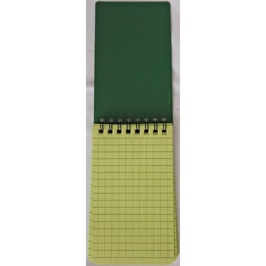 防水メモ帳 TY-76 縦開き 全天候型 48ページ アウトドア サバゲー 登山