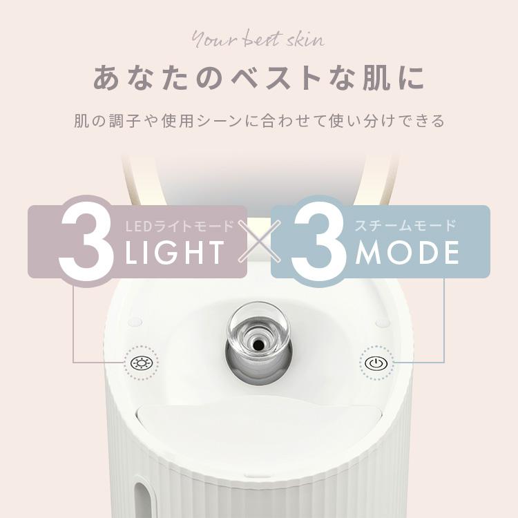 IRIS OHYAMA（アイリスオーヤマ） フェイススチーマー スチーム 保湿