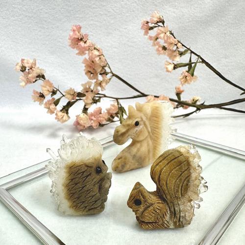 ユニコーン 水晶クラスター 中国 四川省産 水晶 クラスター 天然石