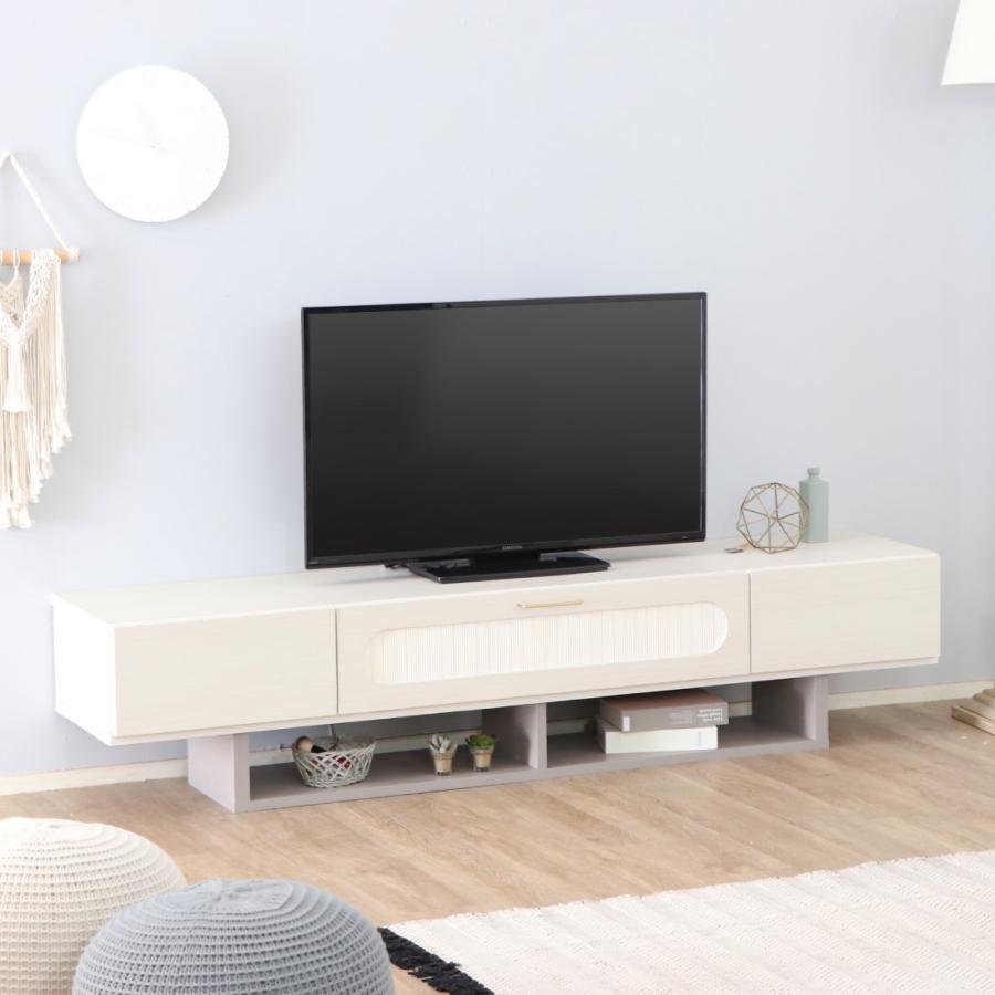 テレビ台180cm 75インチ対応 完成品 ホワイト 白 日本製 シックハウス