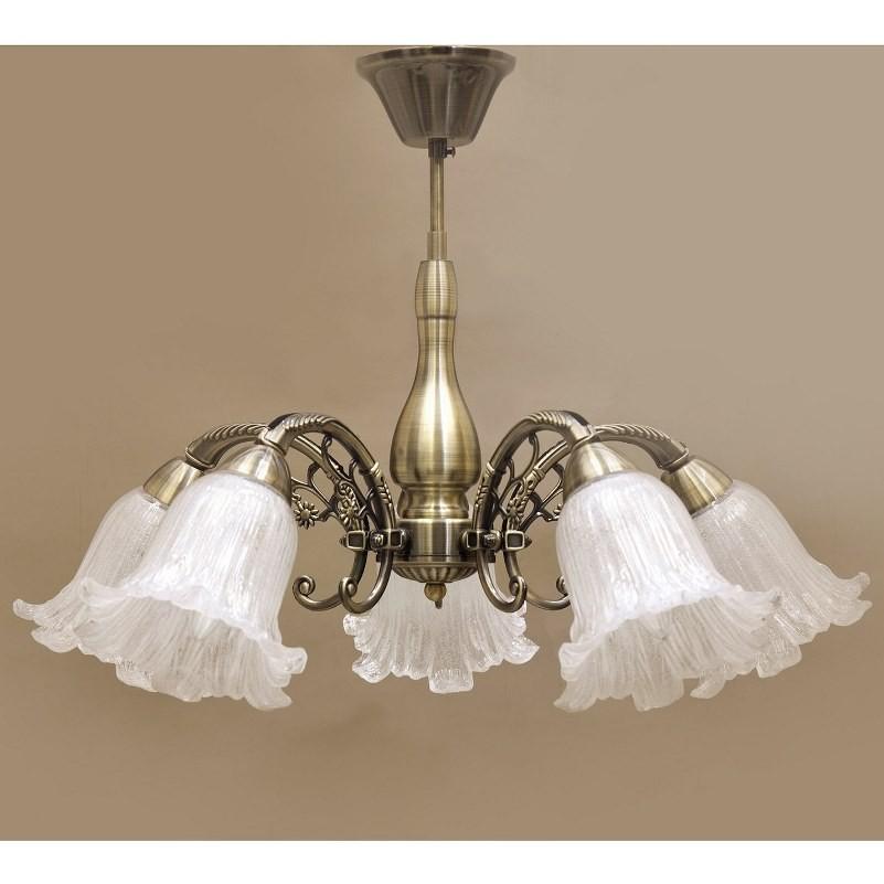 シャンデリア5灯 アンティーク照明 1年保証 PSEマーク付き 天井照明