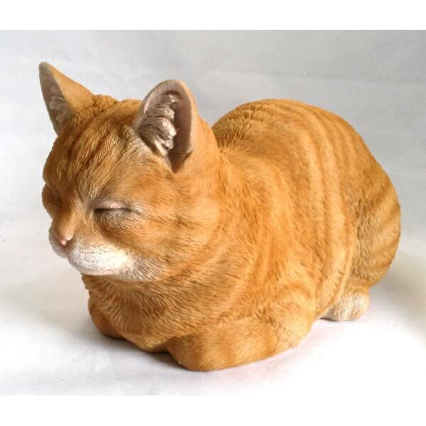 香箱ねこ レジン製 野川農園 猫 茶トラ ネコ : PEGマーケット - 通販