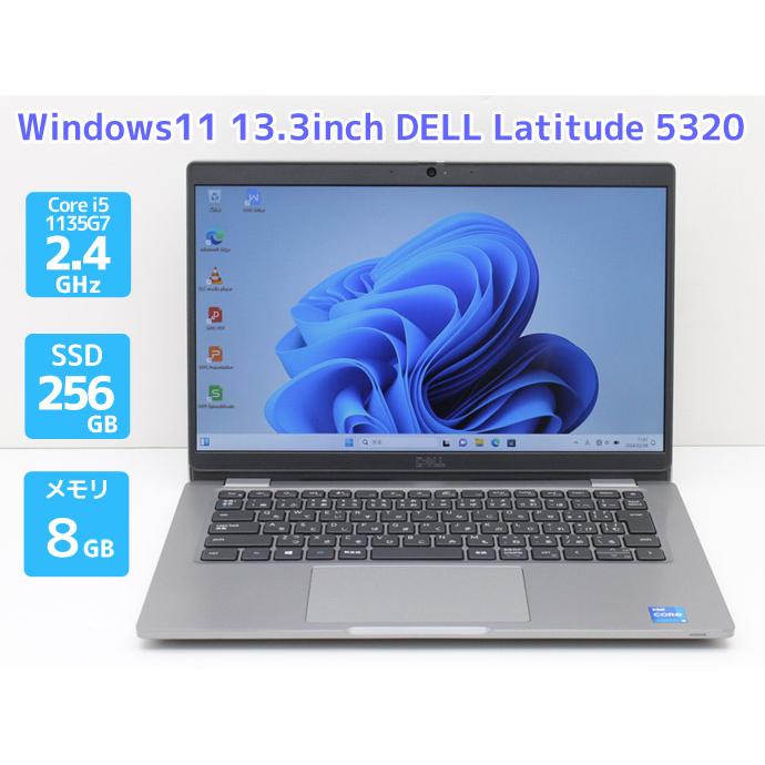 Latitude（Dell） ノートパソコン Windows11 Core i5 1135G7 第11世代