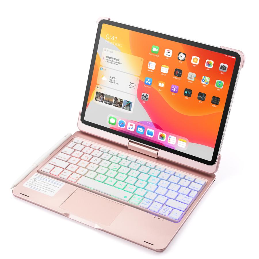 アイパッドプロ タッチパッド搭載キーボード付きケース iPad Pro(11