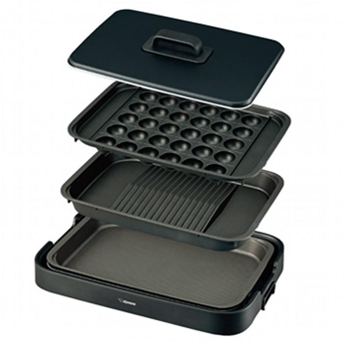 象印（ZOJIRUSHI） ホットプレート EA-KK30-BA やきやき ブラック あす