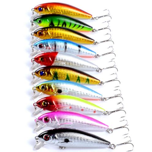 ミノー系ルアー10個セット 福袋仕様 まとめ買い向け釣りルアー 釣り