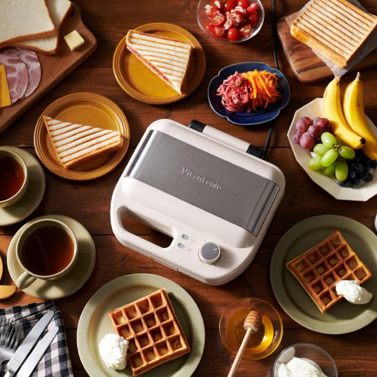 ビタントニオ（Vitantonio） ワッフル＆ホットサンドベーカー VWH-600