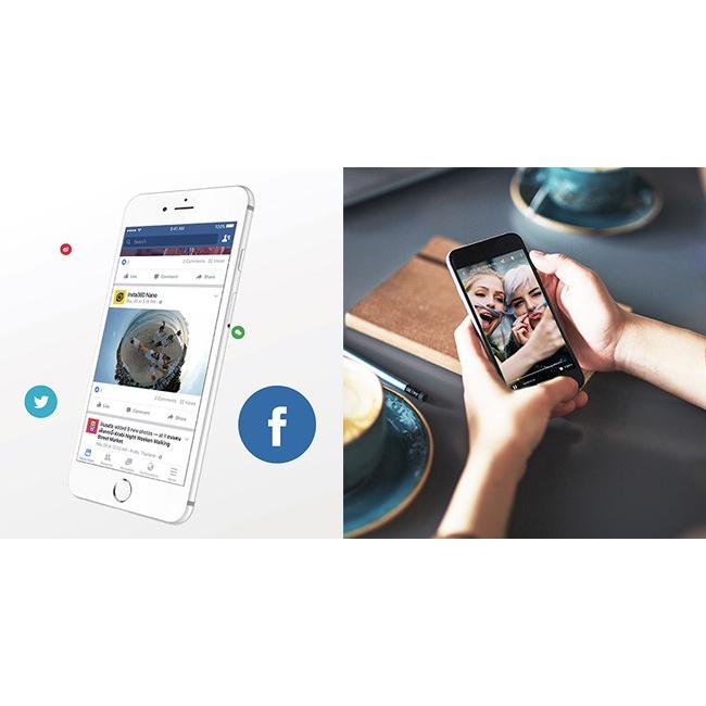 アウトレット Insta360 (TM) Nano 360度カメラ 全天球 静止画 動画