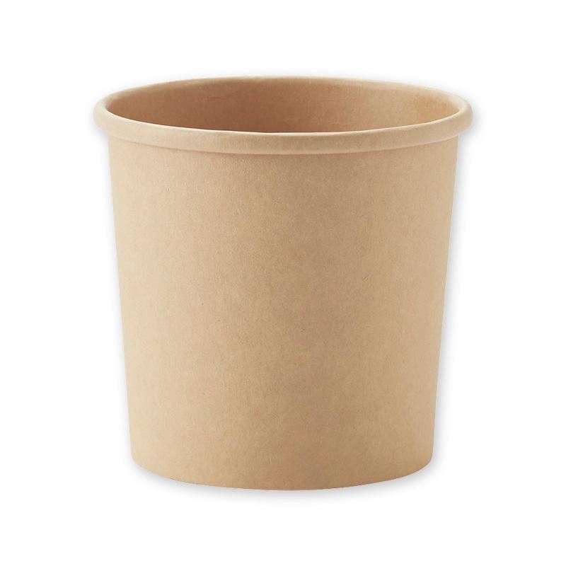 HEIKO 未晒フードカップ 350ml ムジ 500個 25個×20袋 シモジマ