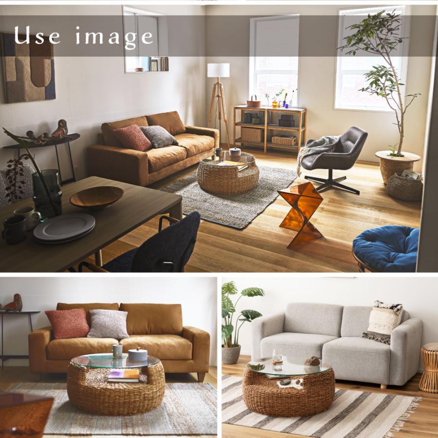 東谷 センターテーブル 幅80 ローテーブル 収納 ディスプレイ リビング