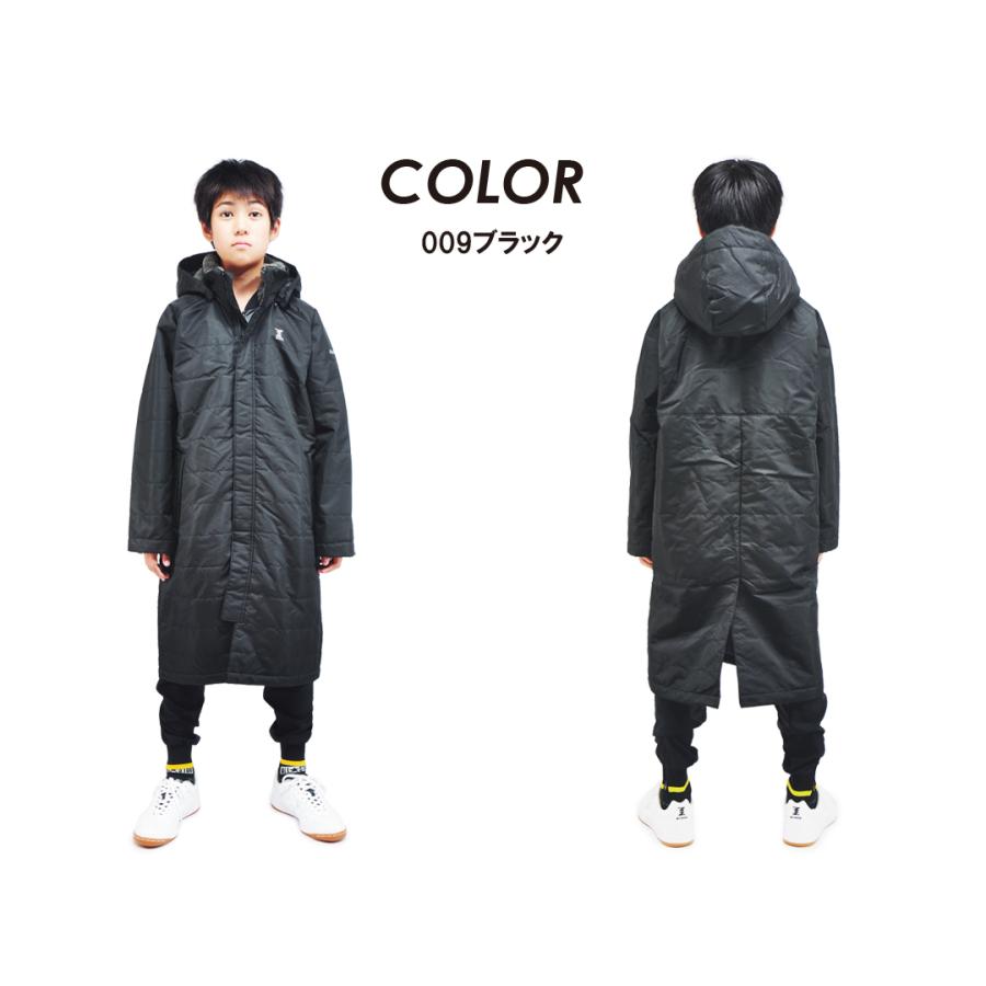 裏ボア ベンチコート ロングコート キッズ ジュニア 男の子 女の子