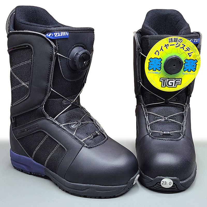 ZUMA スノーボードブーツ 17ZM FERRY TGF BLACK-NAVY ダイヤル式 大人