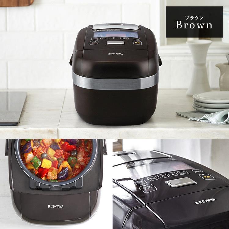 IRIS OHYAMA（アイリスオーヤマ） 炊飯器 5合炊き 圧力 IH 圧力IH 圧力