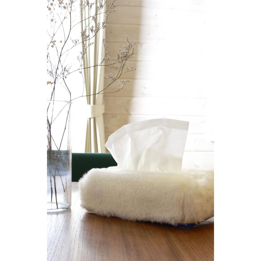 ティッシュケース ティッシュカバー おしゃれ もこもこ ふわふわ