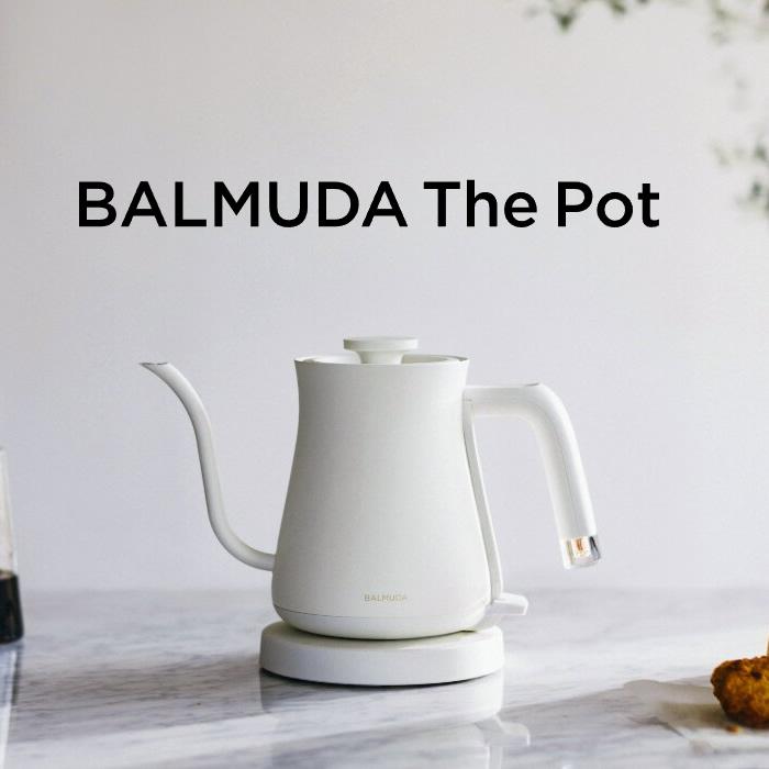 BALMUDA（バルミューダ） 0.6L 電気ケトル BALMUDA The Pot K07A-WH