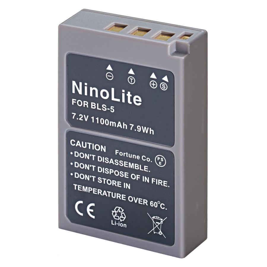 オリンパス Olympus BLS-1 BLS-5 BLS-50 互換バッテリー PEN Lite E