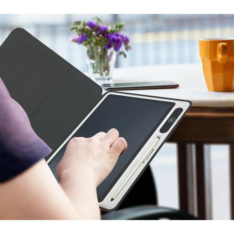 電子メモ デジタルメモ メモ帳 10.1インチ 電池式 タッチペン付き お