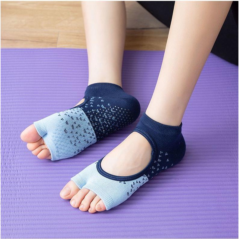 plusnao（プラスナオ） ヨガソックス 靴下 指なしソックス ショート