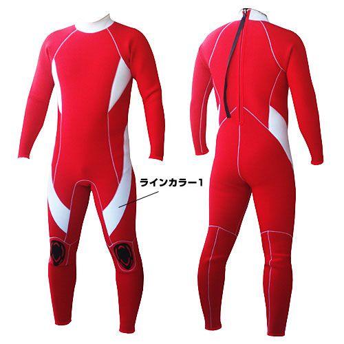 ダイビングウェットスーツ ワンピース 5mm 3mm メンズ レディース