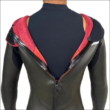 最新モデル ド定番セミドライ 日本製 セミドライウェットスーツ バック