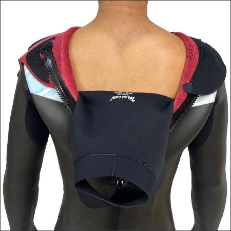 最新モデル ド定番セミドライ 日本製 セミドライウェットスーツ バック